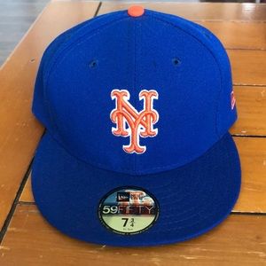 New York Mets Authentic New Era Cap size 7 3/4